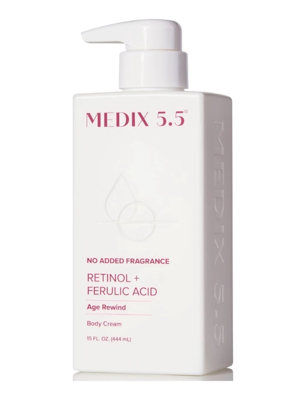 MEDIX Fragrance Free Retinol Face Moisturizer & Body Lotion 15 Fl Oz